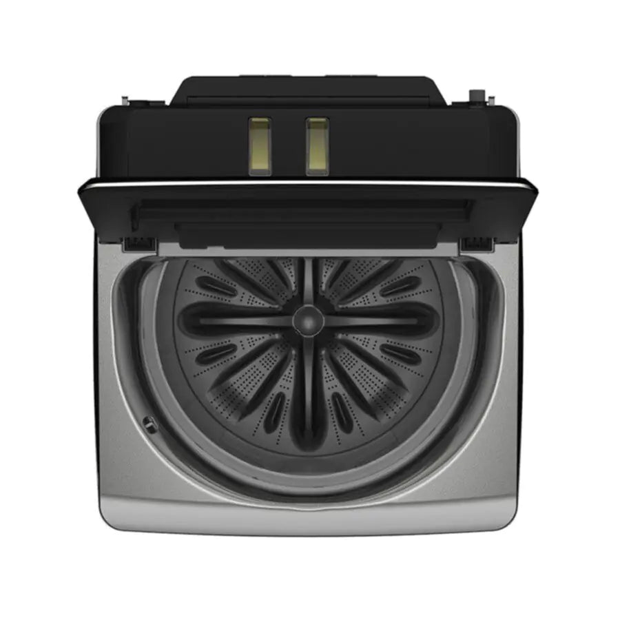 HITACHI Auto Dosage Top Loading Washing Machine – Dual Jet Series (25Kg, Silver, Built-in Heater)