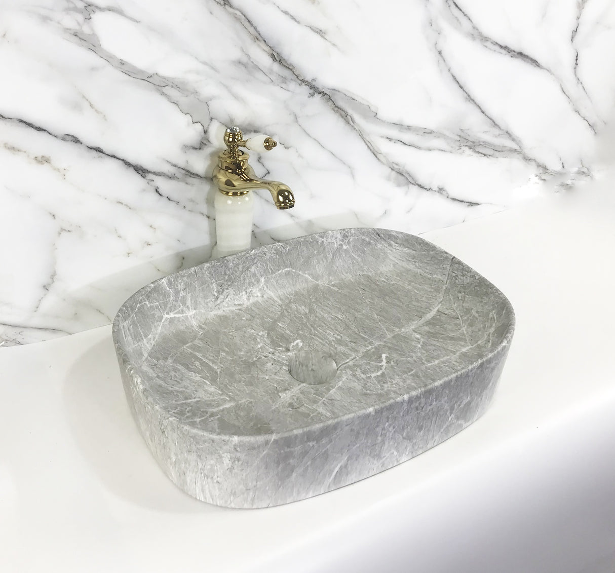 4200-35M Marble Grey Basin