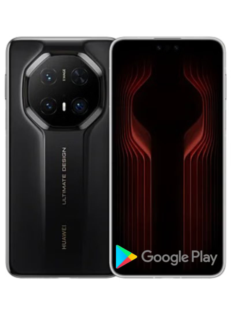 Mate 70 RS Ultimate Design 1TB 16GB RAM 6.9″ HarmonyOS 4.3 50MP Rear Four Cameras 5700mAh 100W Wired 80W Wireless NFC Black with Google play Chinese version