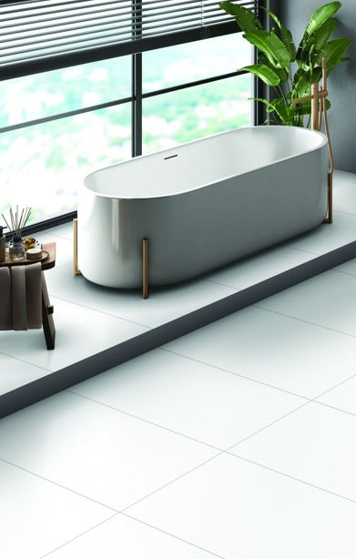 Tile Snow White Matt 60x60