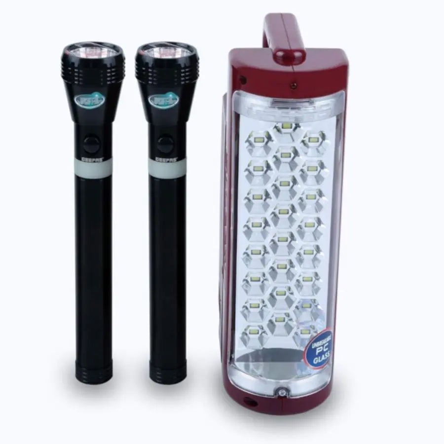 GEEPAS Rechargeable LED Lantern and Flashlight