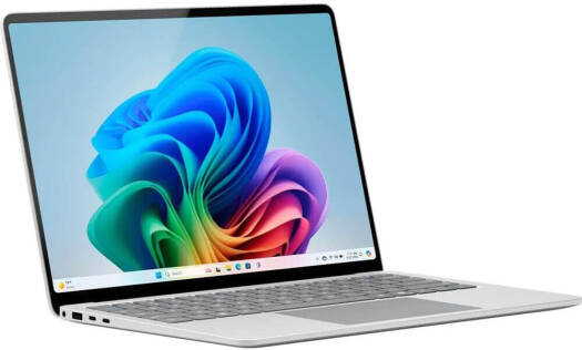 Microsoft Surface Copilot+ PC Laptop, 13.8" Touch Display, Snapdragon X Plus 10-Core Processor, 16GB RAM, 512GB SSD, Integrated Qualcomm GPU, ENG Backlit Keyboard, Windows 11, Platinum