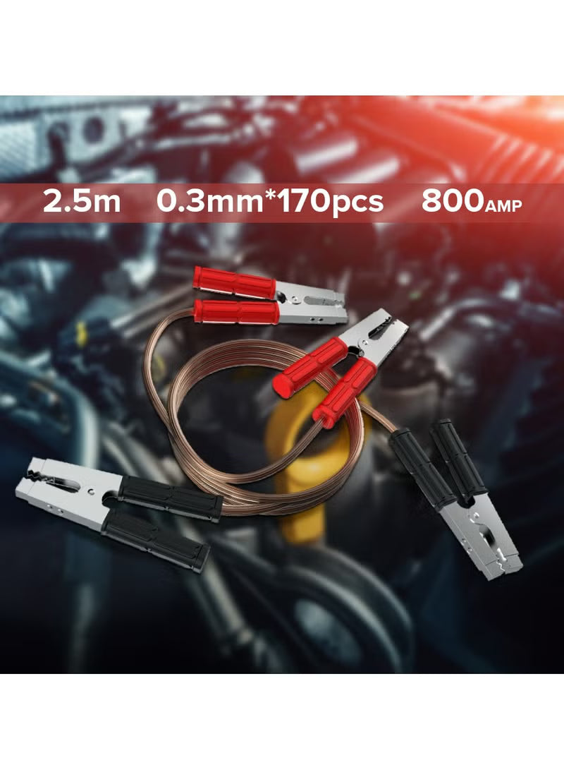 Toby’s BC-800 800A Battery Booster Cable 2.5M Length