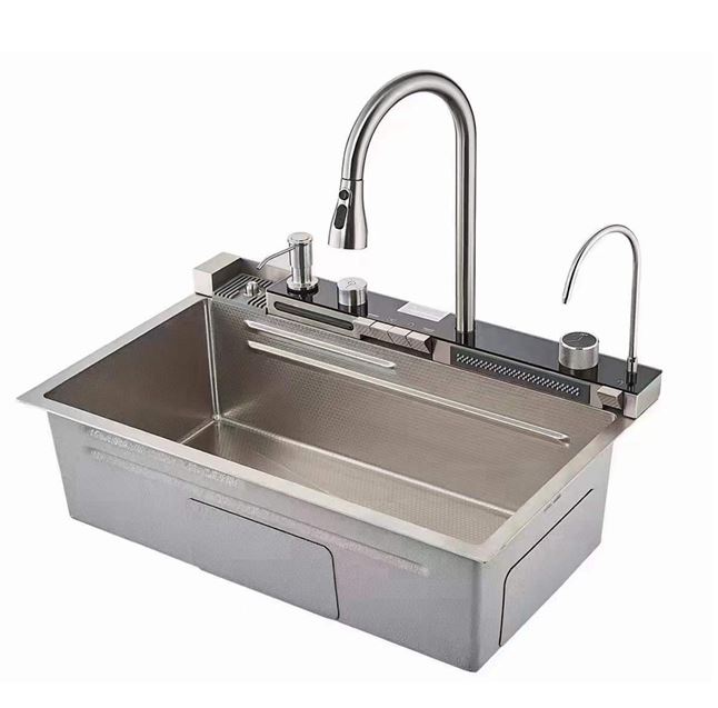800x460x230 Kitchen Sink Nano Grey