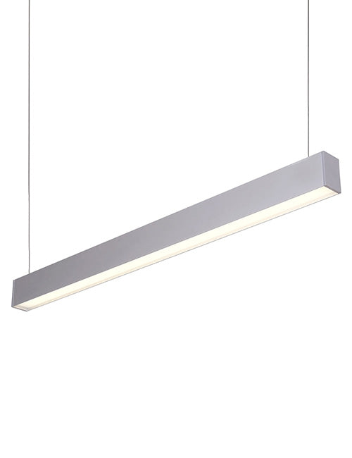AJL-LB-60W Linear LED Pendant Light (White Finish)