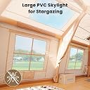 Toby’s Inflatable Camping Tent-10 for 4–6 Persons – Waterproof Oxford Fabric Air Beam Tent with UV Protection & Large Windows