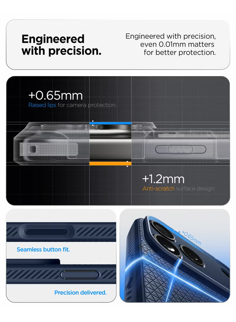 Liquid Air iPhone 17 Pro Max Case Cover (2025) - Navy Blue