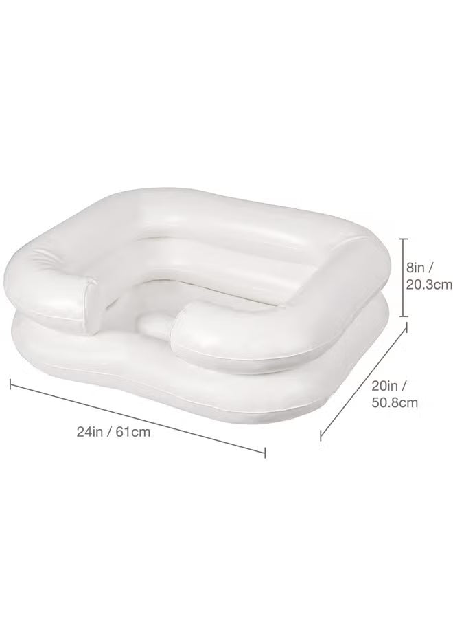 Portable Inflatable Shampoo Bowl & Wash Basin