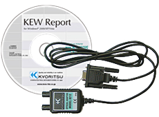 Kyoritsu 8212-RS232C Adaptor with “KEW Report (Software)” QATAR