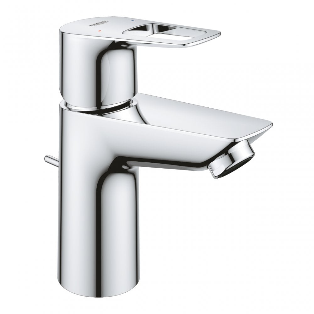 Grohe Bauloop S-Size LowFlow Basin Mixer Tap with Pop-Up Waste (Chrome)