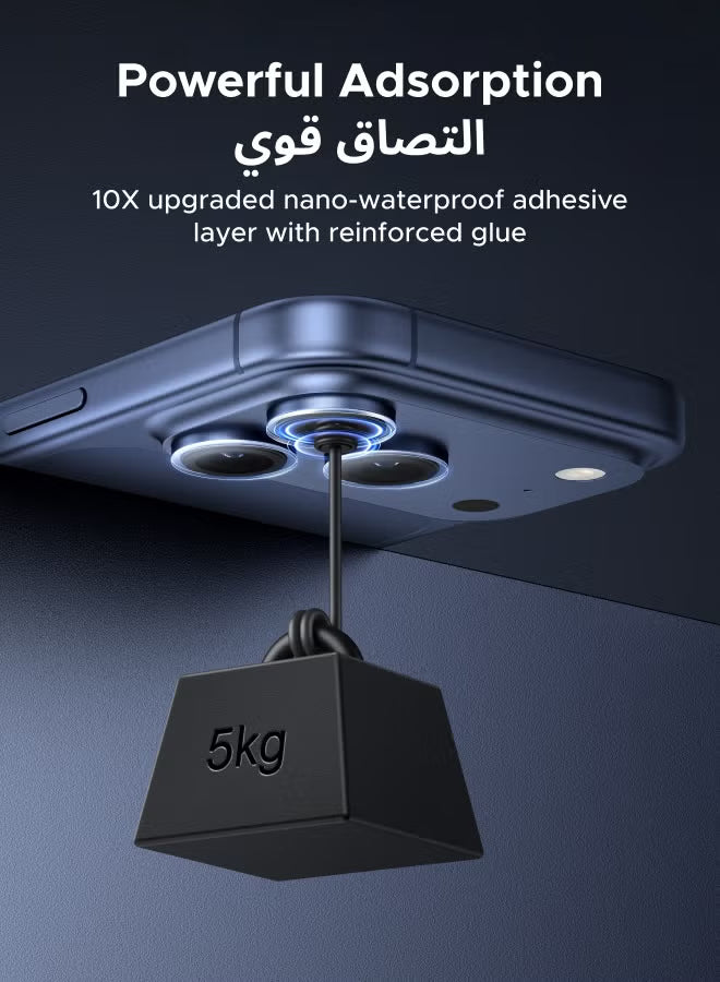 iPhone 17 Pro Max Camera Lens Protector Ultra HD Clear, Anti-Scratch, Easy Installation, Precise Cutouts, No-Residue Adhesive, Compatible with Most Cases, Ultra-thin Tempered Glass, 1 Pack -