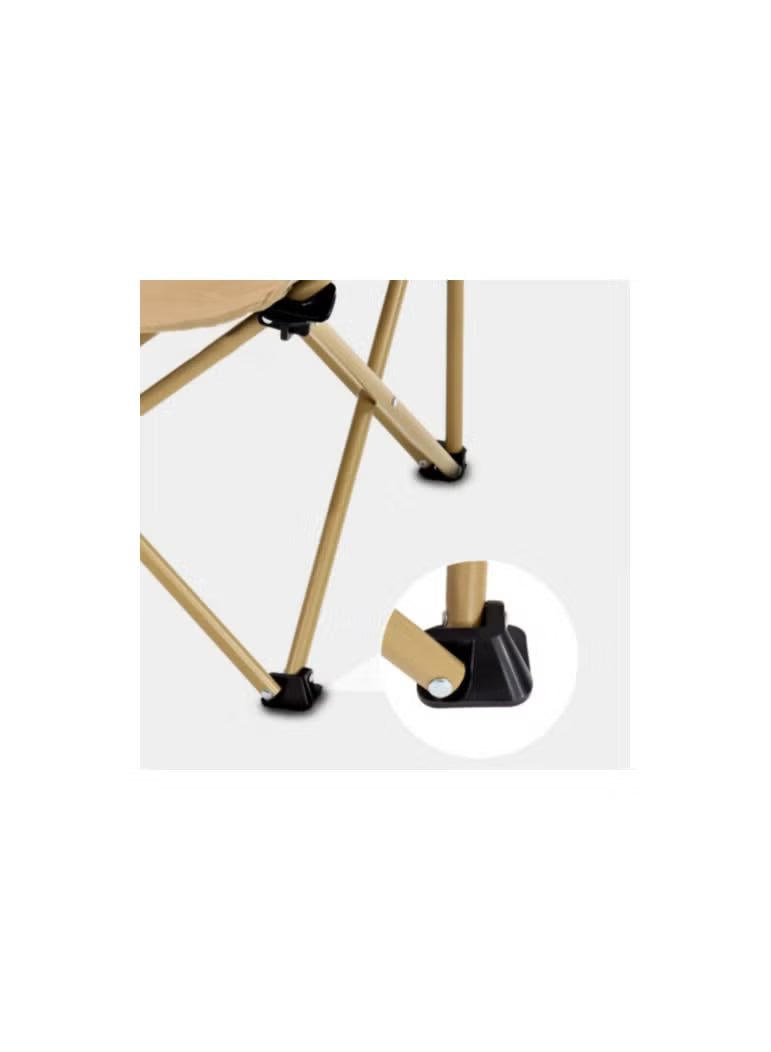 Toby’s Folding Camping Chair 330 LBS Portable Wide Lawn Chair