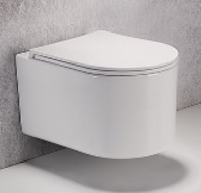 Turbo Flush Wall Hung Toilet (UF Seat)