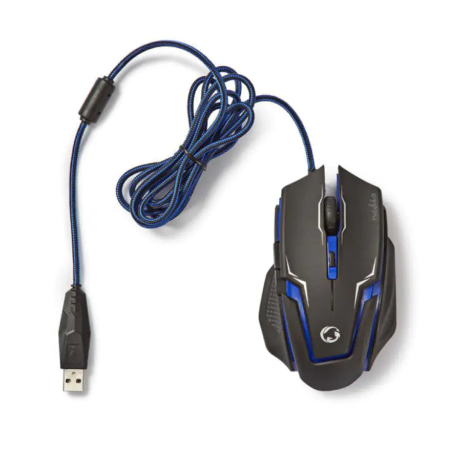 NEDIS Gaming Mouse & Mouse Pad Set (Wired)