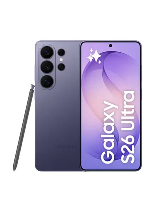 Samsung Galaxy S26 Ultra Dual SIM 256GB 12GB RAM Cobalt Violet 5G – Middle East Version