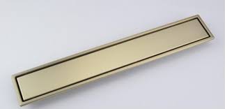 8×60 Brushed Gold Linear Drain (SUS304 – 1.5mm)