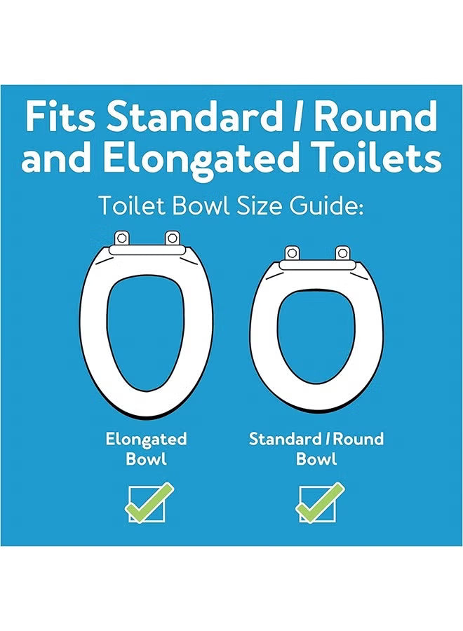 EZ Lock Raised Toilet Seat with Handles