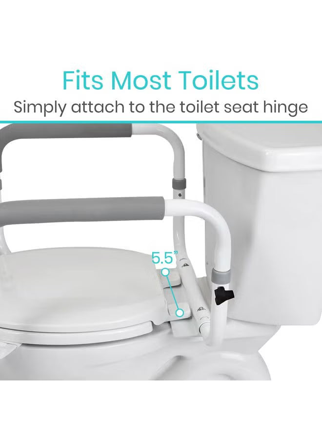 Toilet Safety Rail – Adjustable Grab Bar