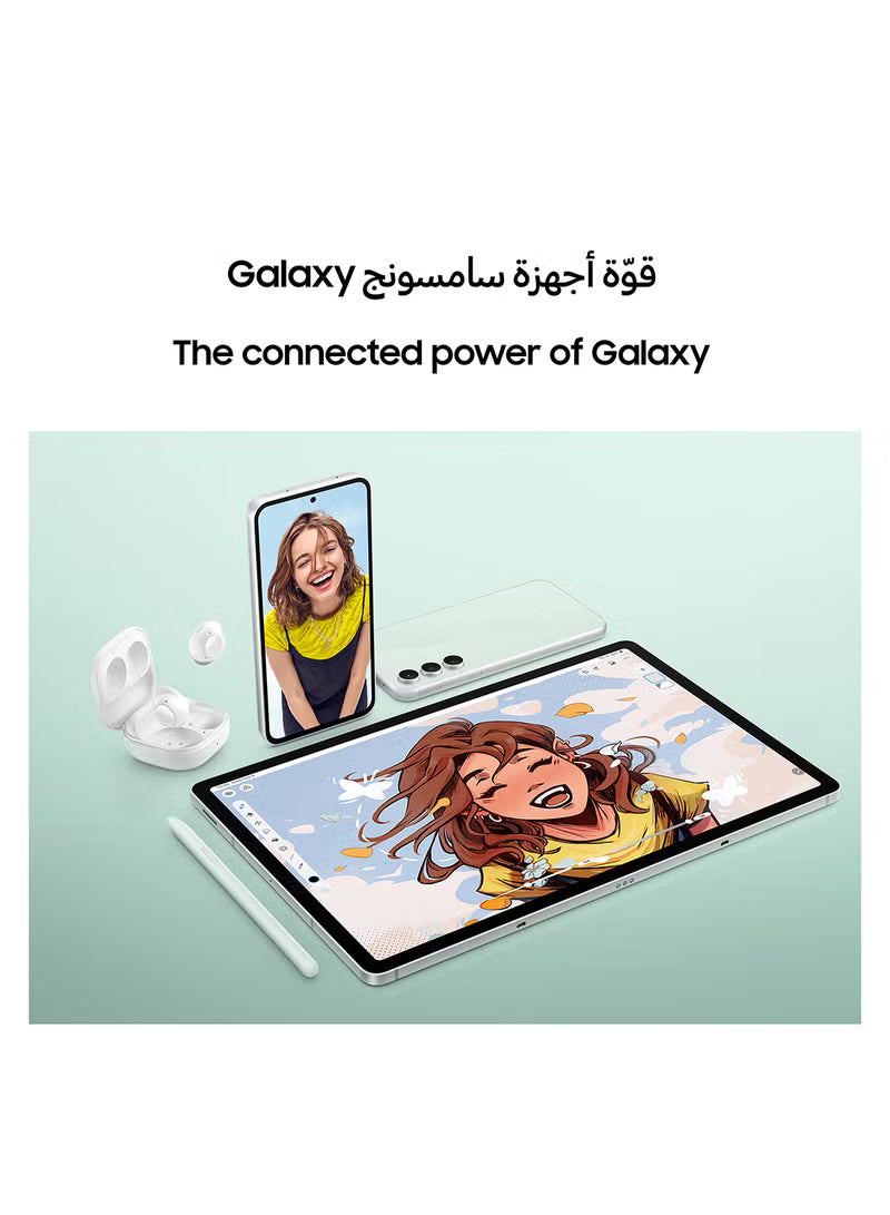Galaxy Tab S9 FE Plus Silver 12GB RAM 256GB Wifi - Middle East Version