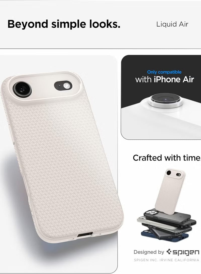 Liquid Air iPhone 17 Air Case Cover - Natural Titanium