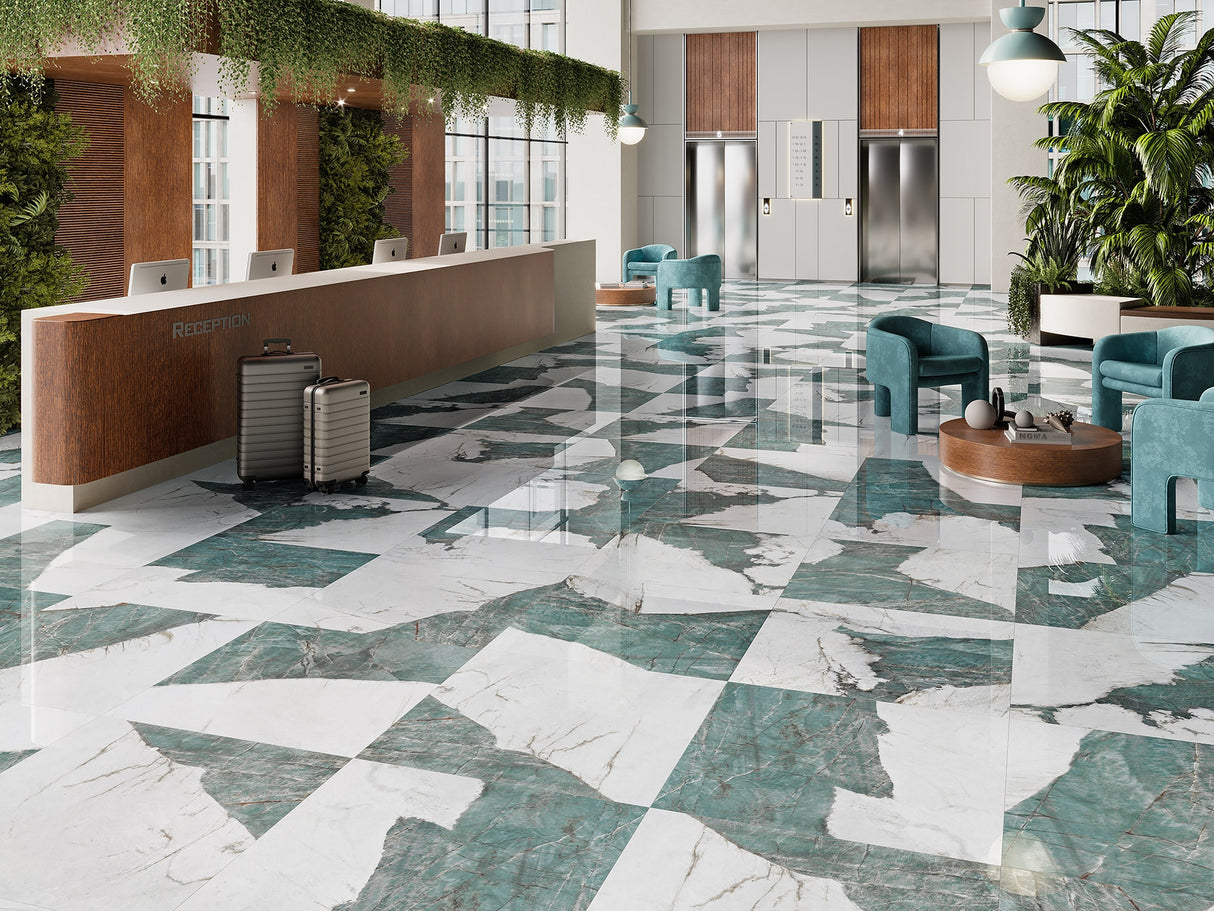 900×900 Botanic Sshine Tile – 0.81m² (1 pc)