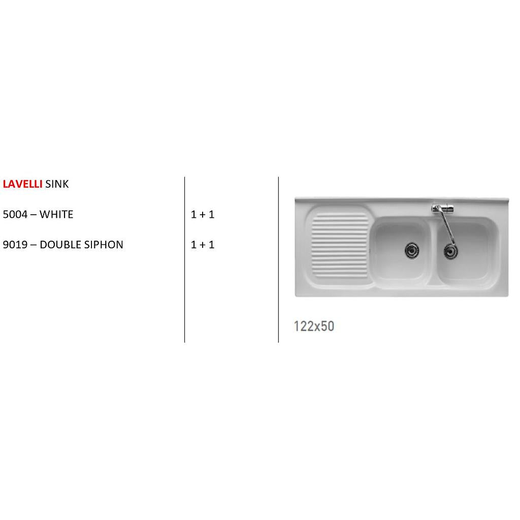 Double Siphon – Dual Drain Outlet