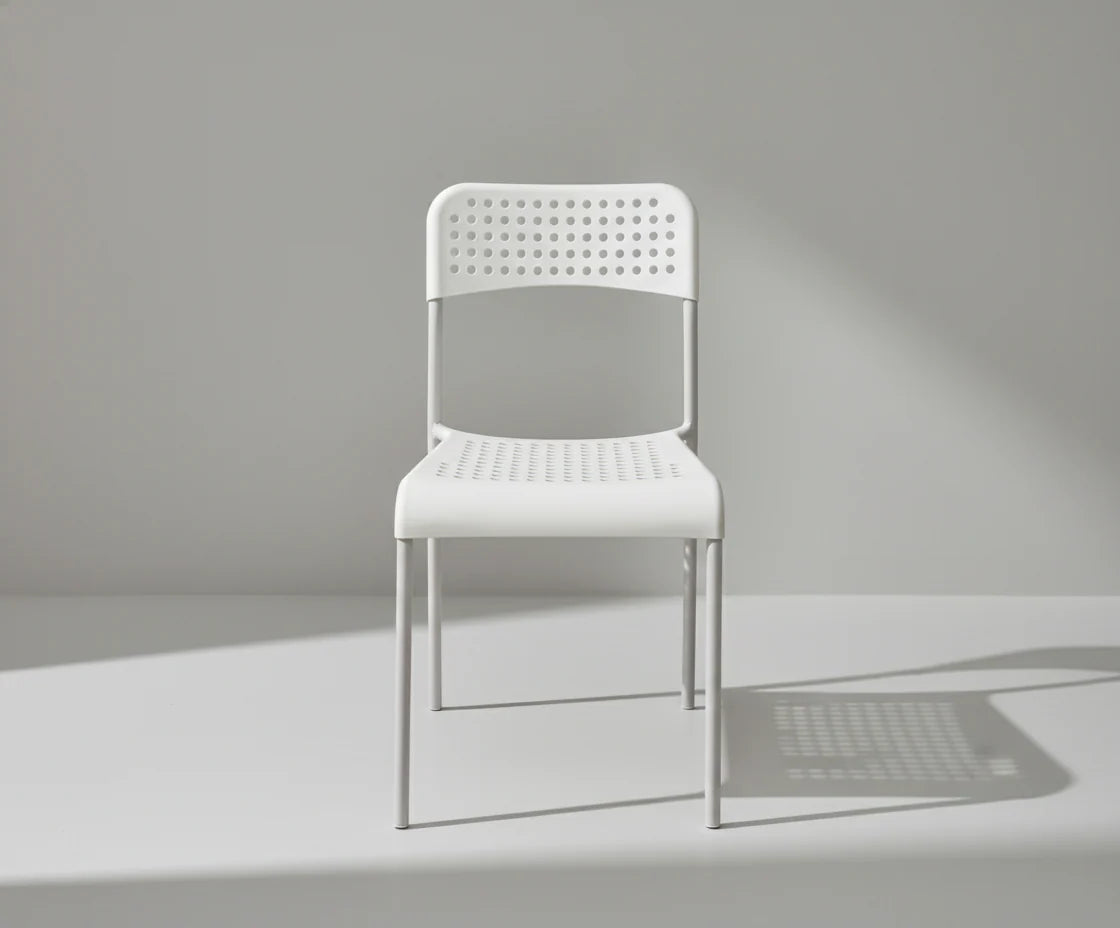 Plastic Chair White - 9031