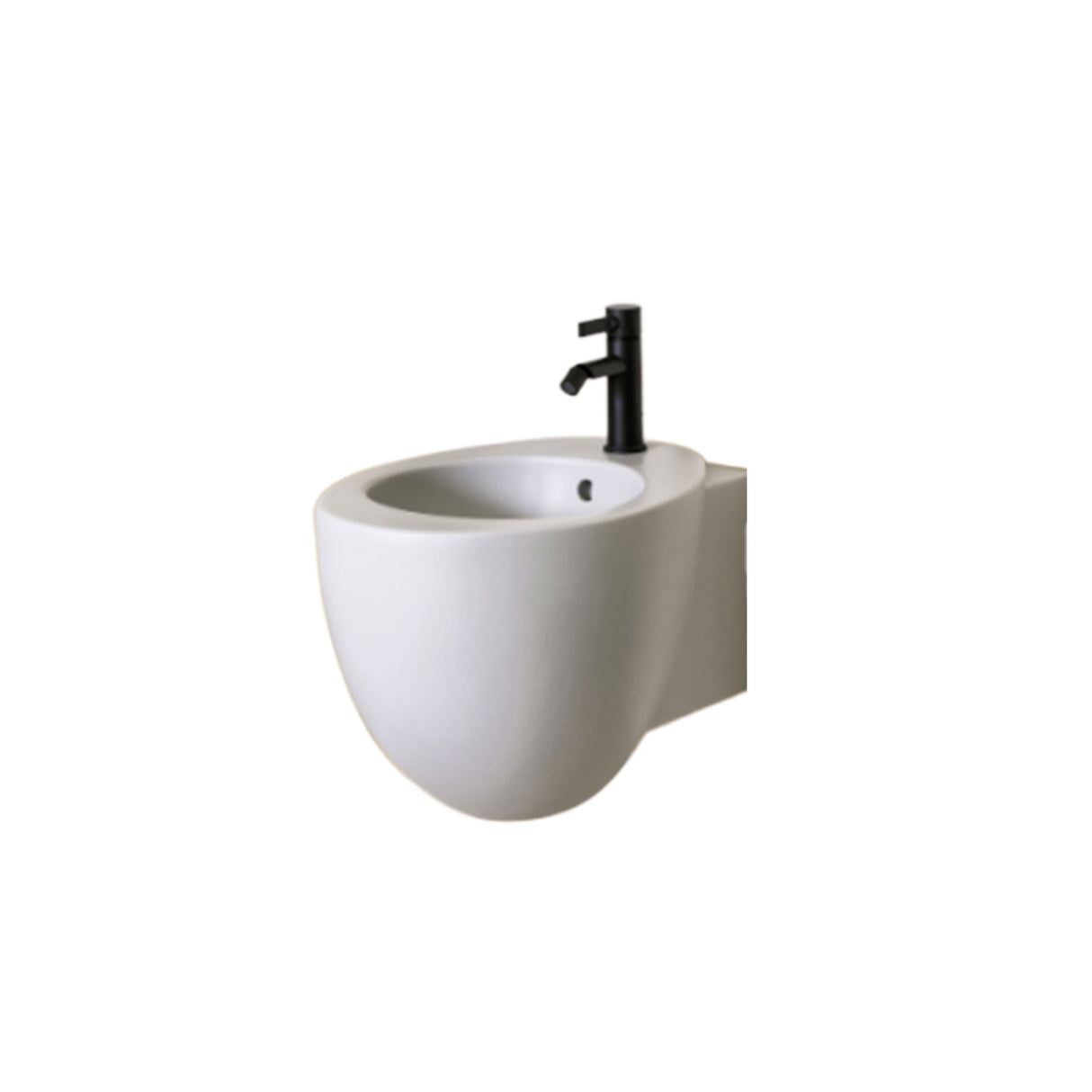 YL1296 Wall-Hung Solid Surface Basin – White