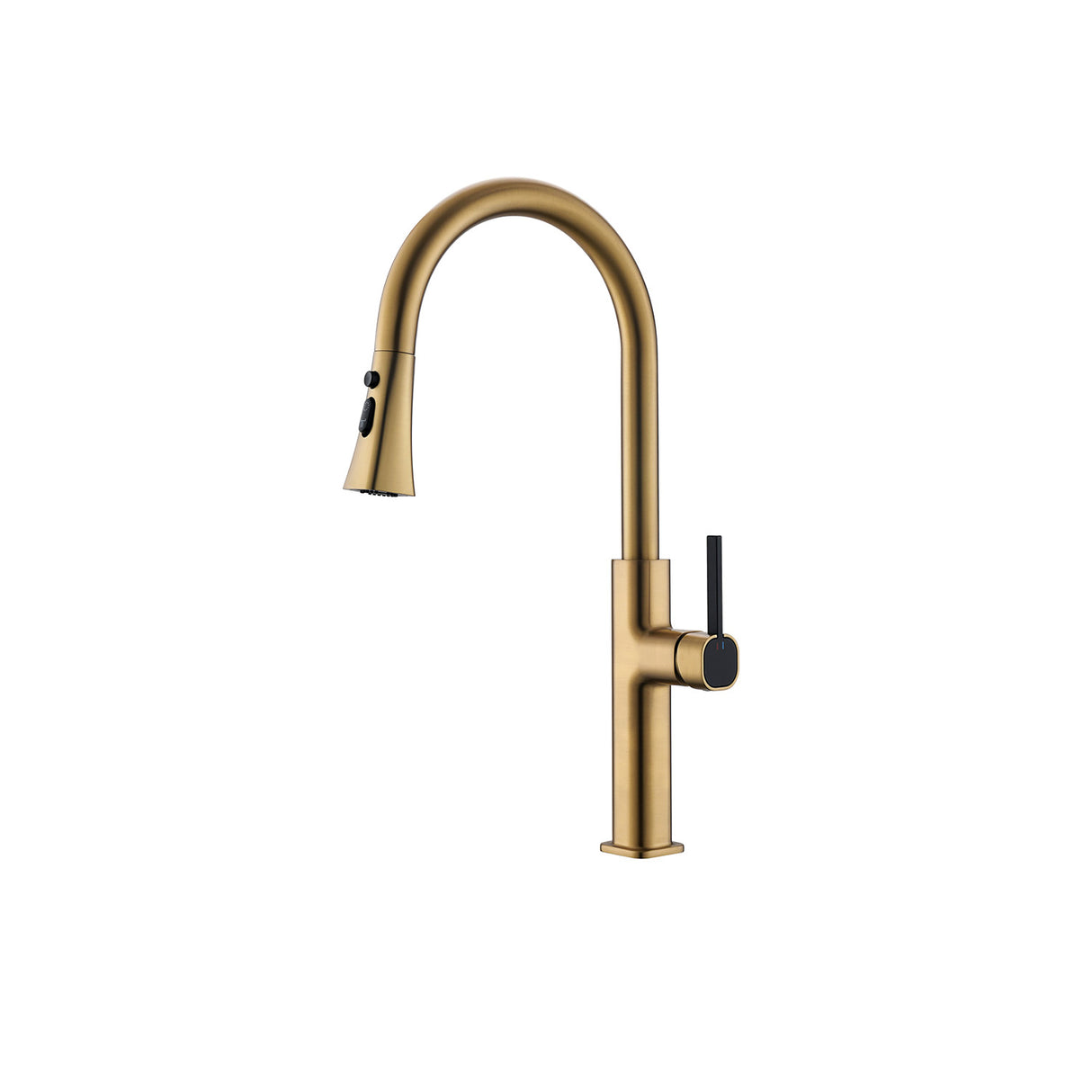 Pull Down Kitchen Mixer High(Brushed Gold)