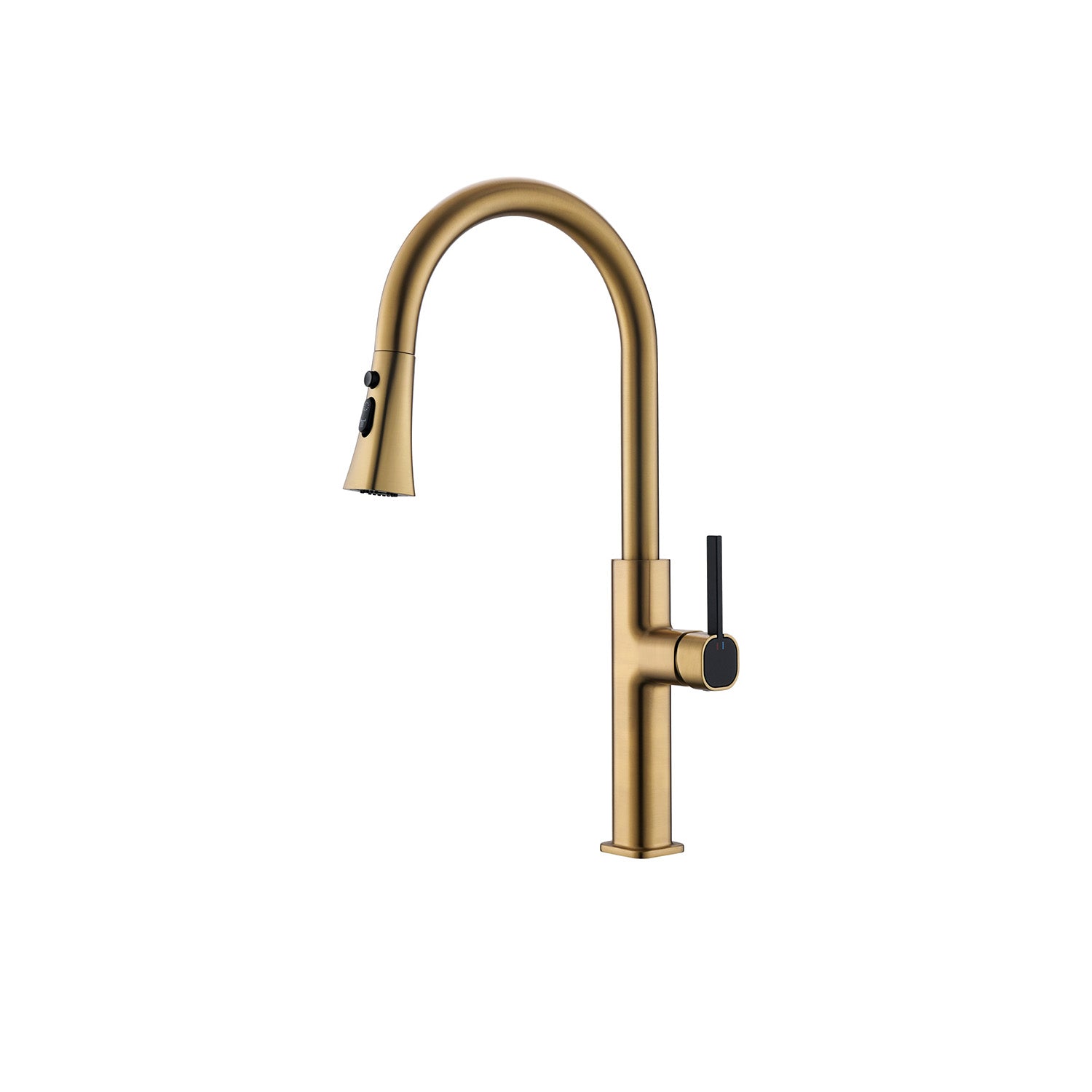 Pull Down Kitchen Mixer High(Brushed Gold)
