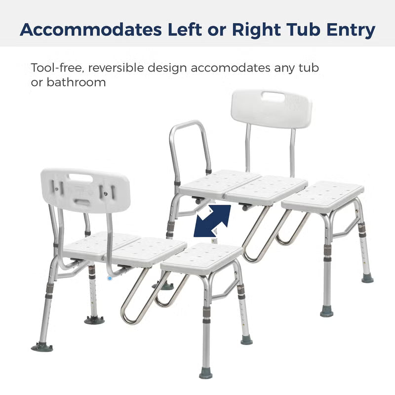 Drive Medical Splash Defense Tub Transfer Bench