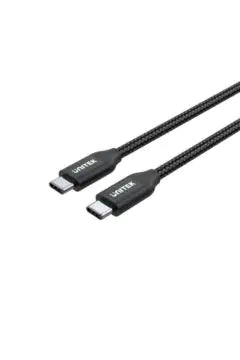 كابل UNITEK USB 2.0 من النوع C إلى النوع C بطول 2 متر (يدعم توصيل الطاقة بقدرة 100 واط)