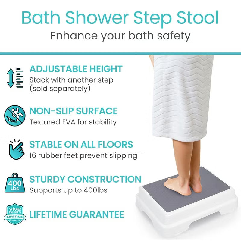 Vive Bath Shower Step Stool
