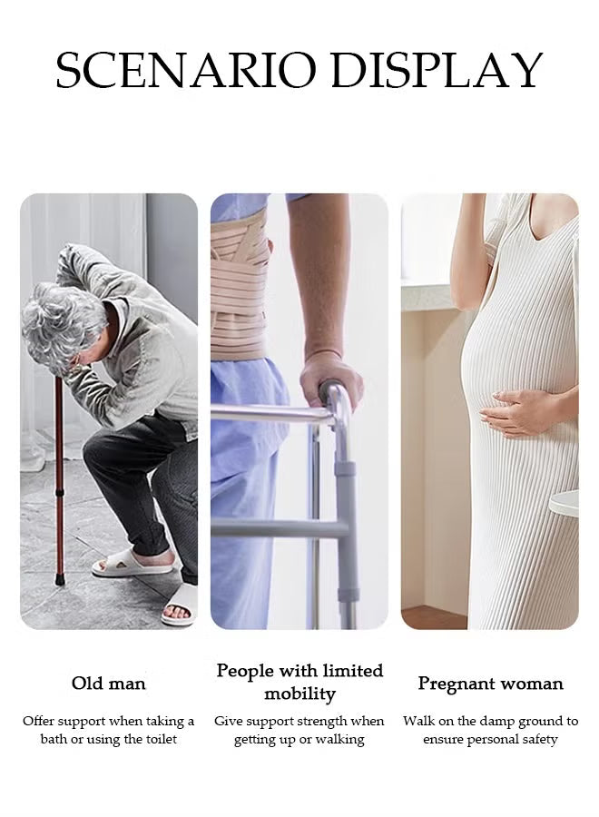 Anti-Slip Bathroom Grab Bar