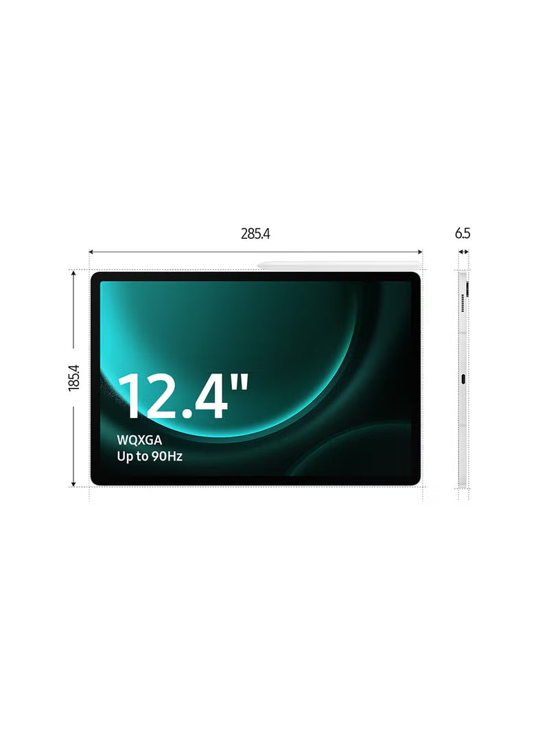 Galaxy Tab S9 FE Plus Silver 8GB RAM 128GB Wifi - Middle East Version