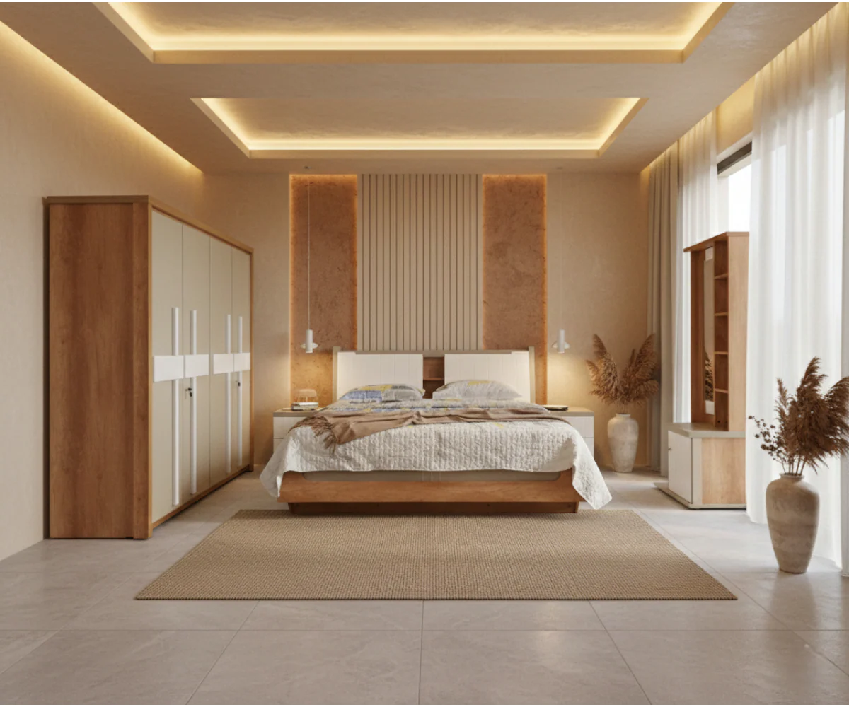 Felcity Knock Down Bed PKBFC 008 (198×183) with Storage