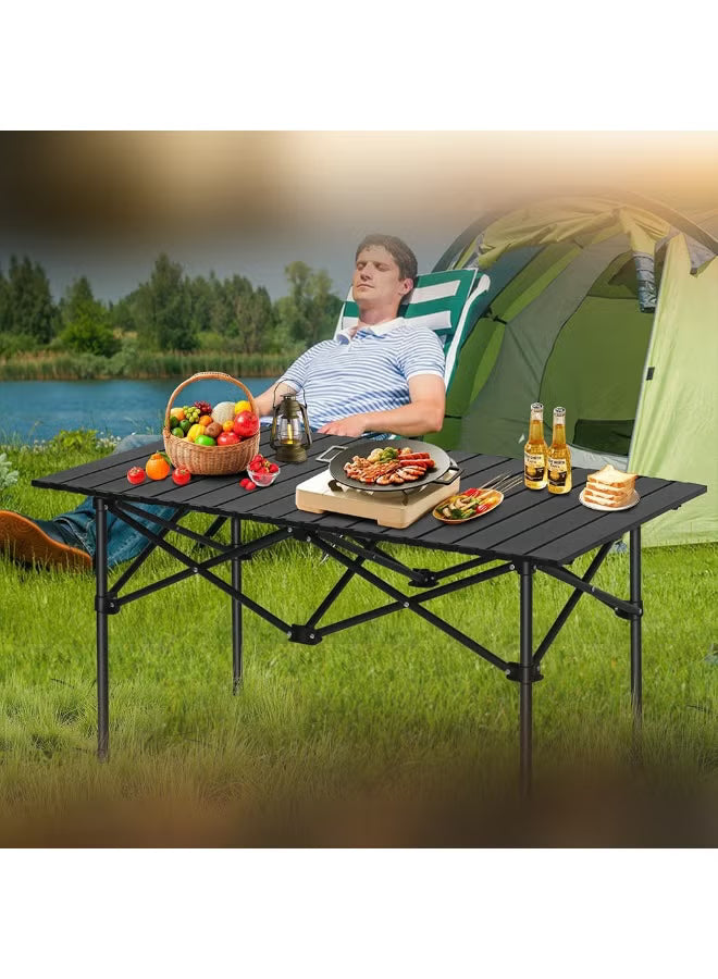 Toby’s Camping Table-02 1601 Portable Folding Aluminum Table with Carry Bag