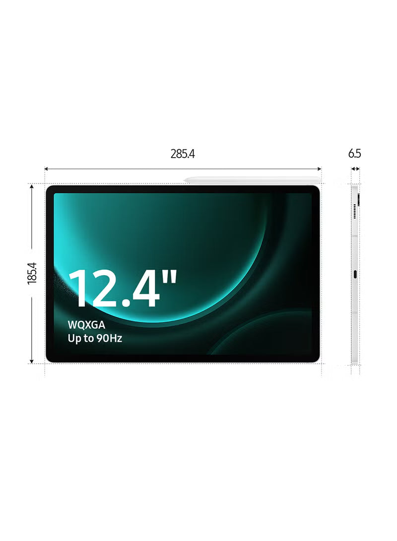Galaxy Tab S9 FE Plus Gray 8GB RAM 128GB Wifi - Middle East Version
