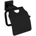 A008 Matte Black Toilet Paper Holder
