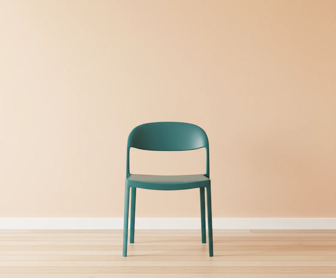 A605 Blue Plastic Chair