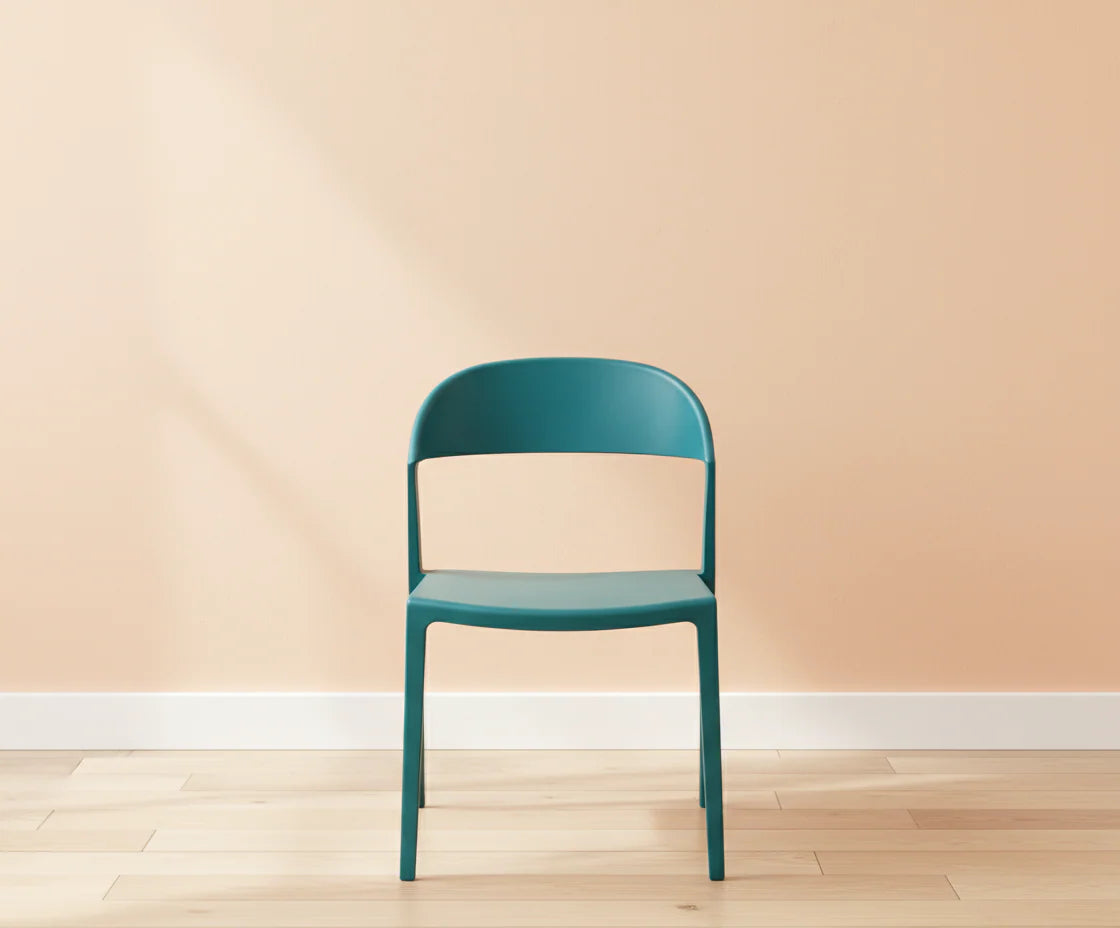A605 Blue Plastic Chair
