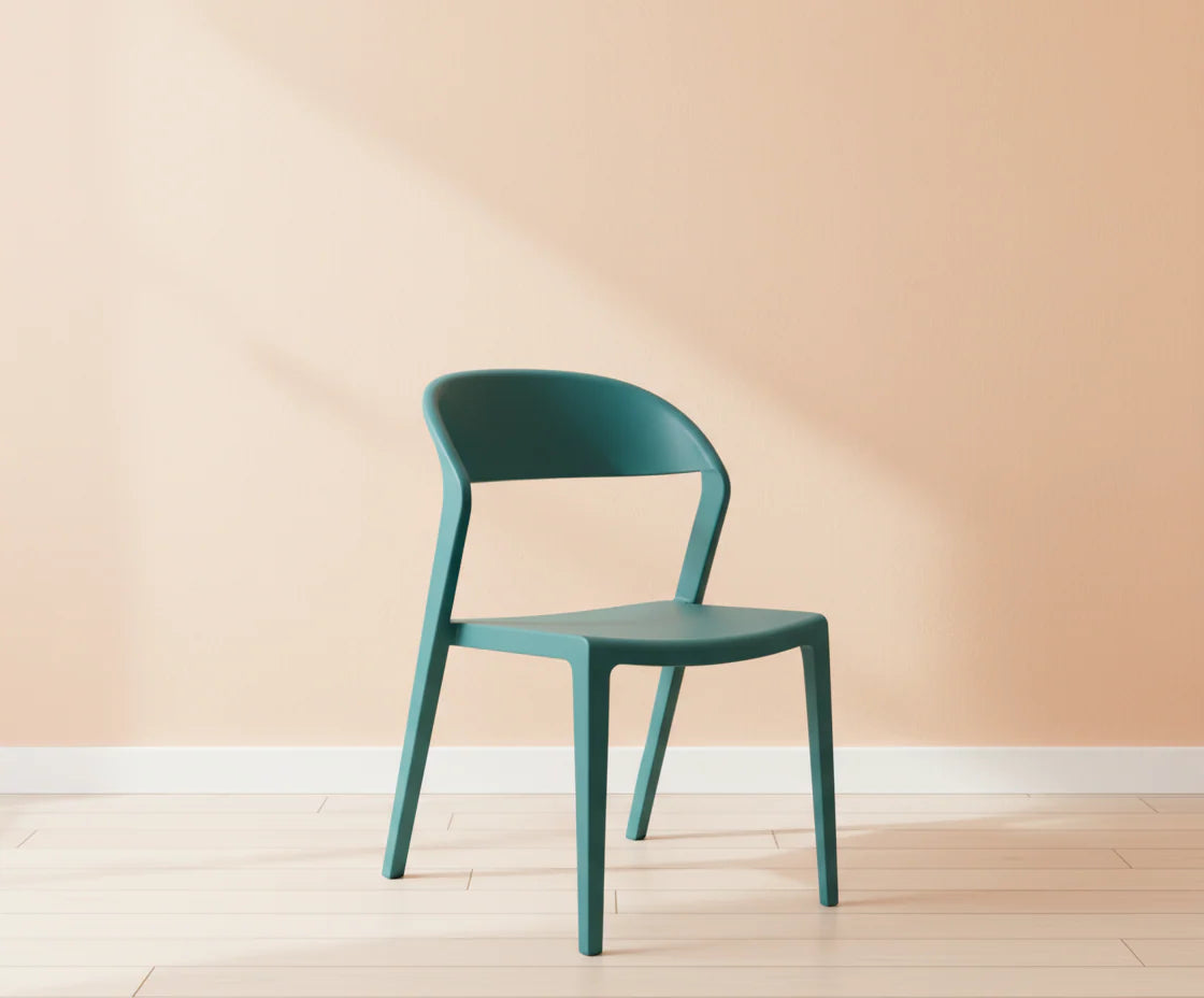 A605 Blue Plastic Chair