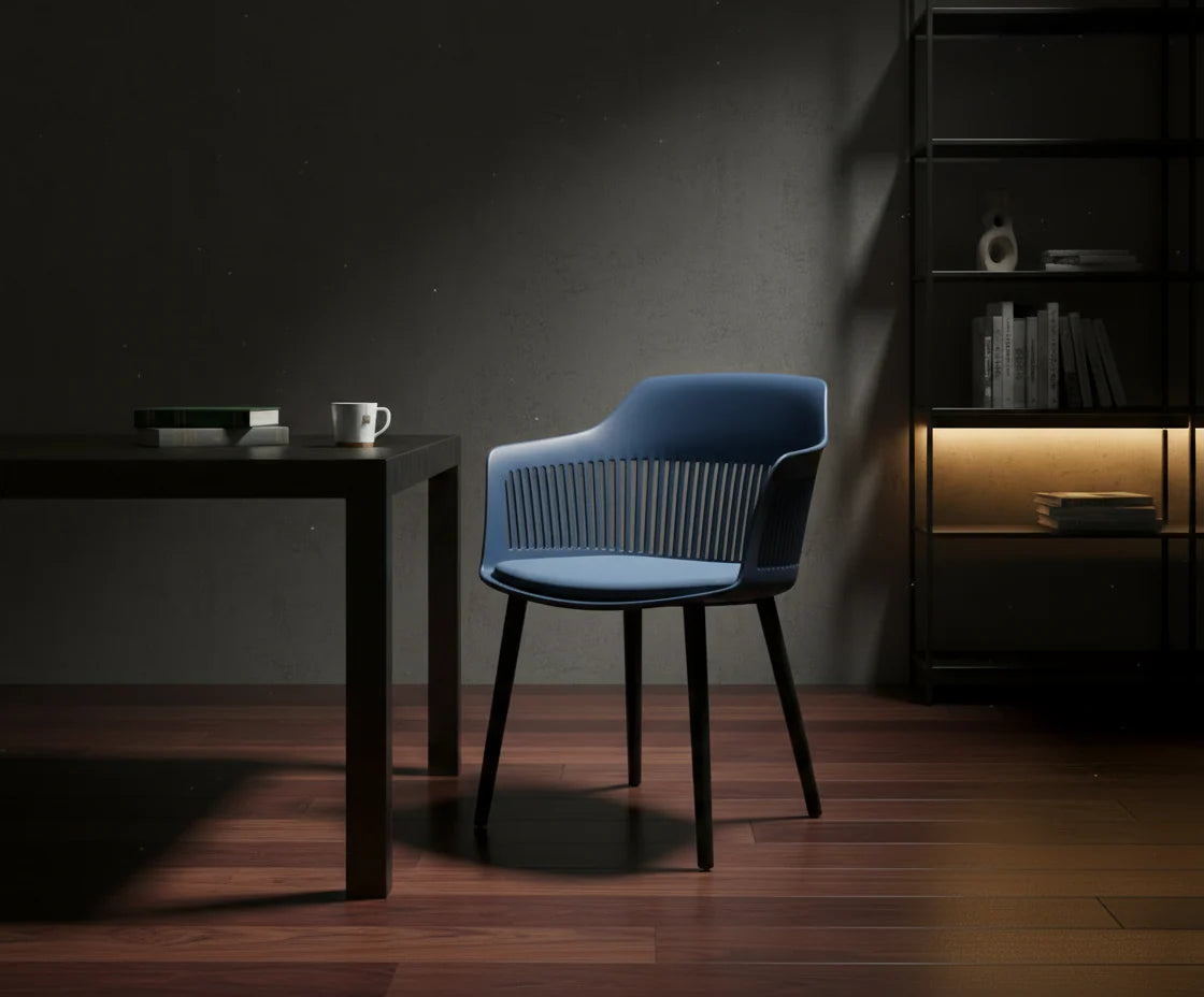 A621 Plastic Chair Blue