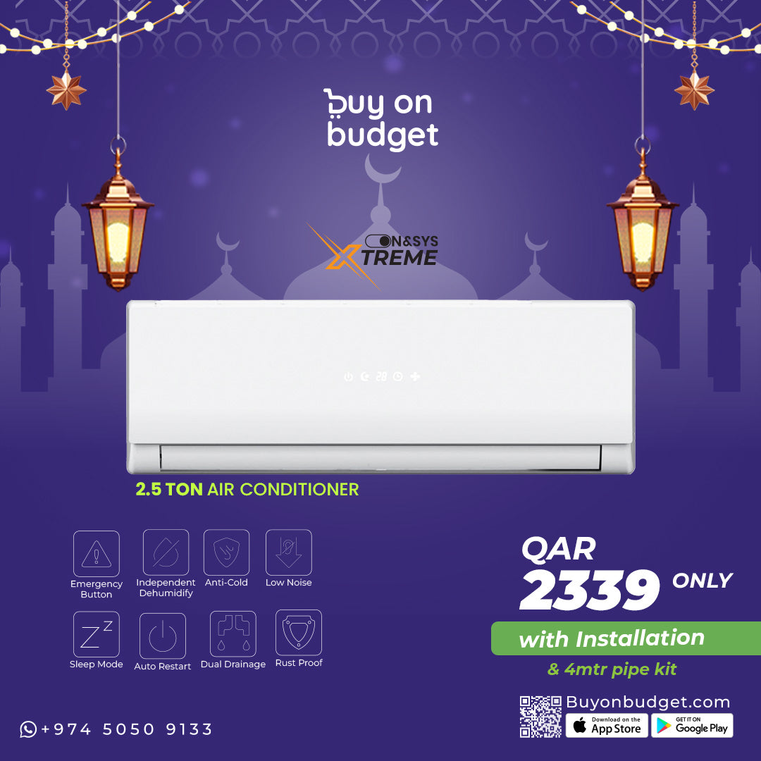 On & Sys 2.5 Ton Air Conditioner