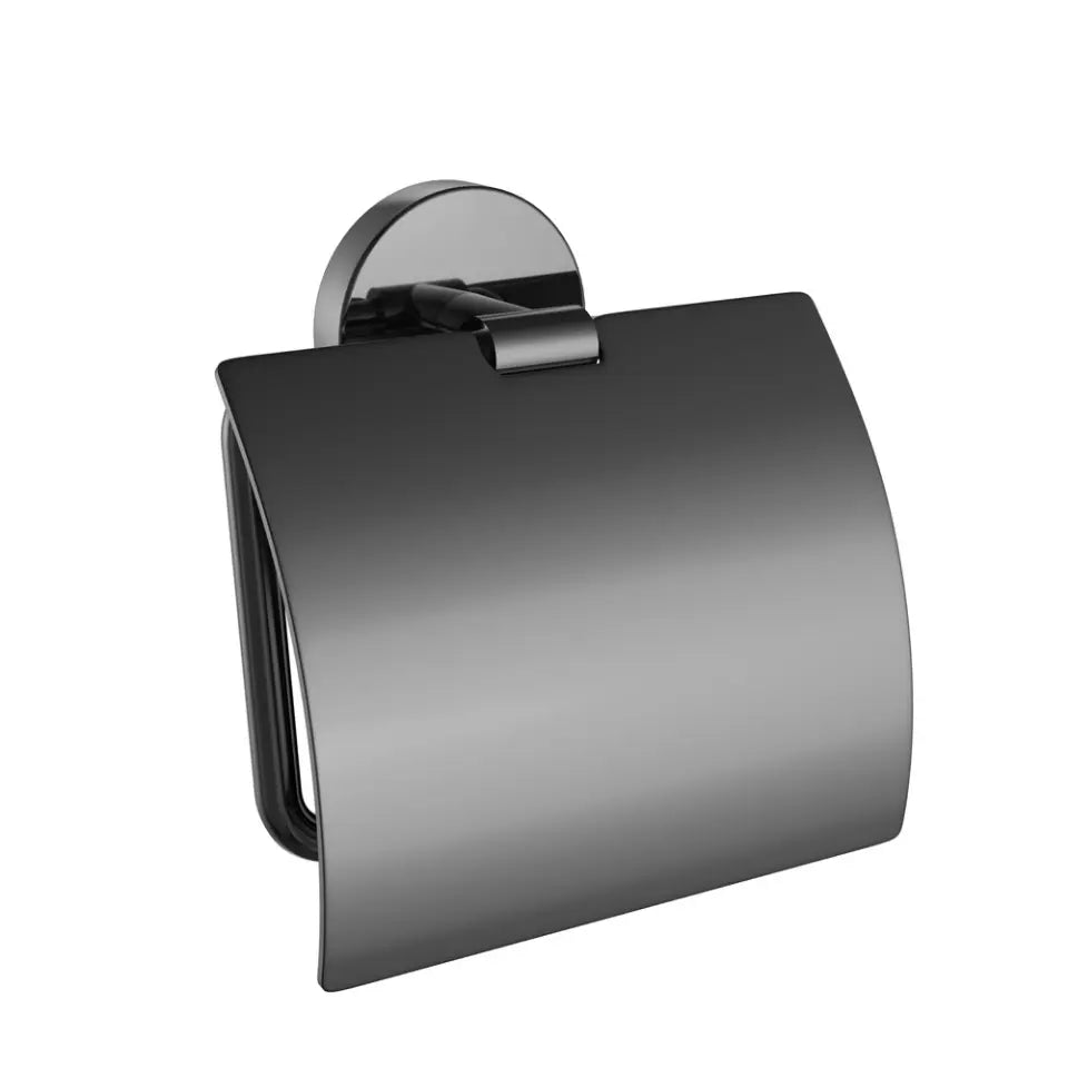 ACN-BCH-1153SMI TOILET PAPER HOLDER WITH STAINLESS STEEL LID