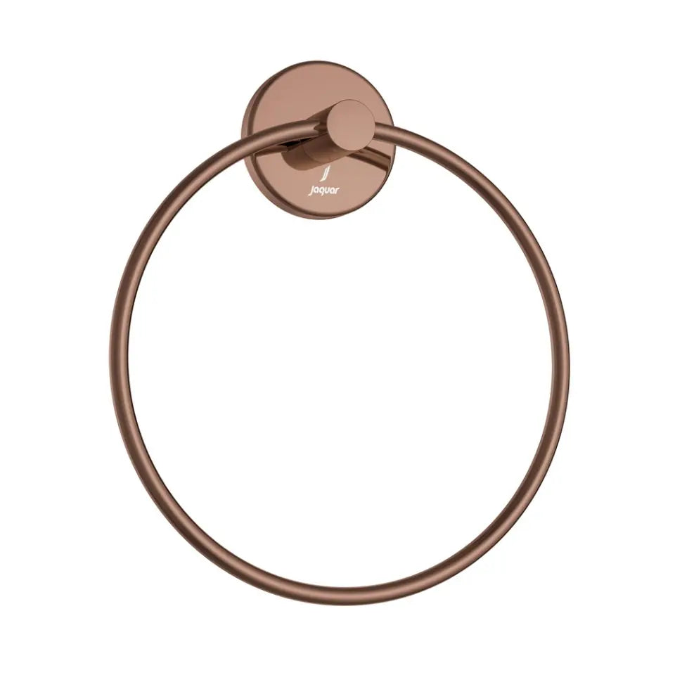 ACN-BGP-1121BN Towel Ring Round - Blush Gold PVD