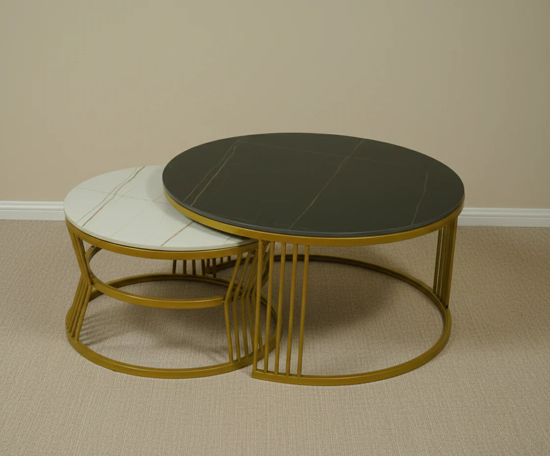 AH-598 Nesting Table Set (80×80 & 60×60) cm