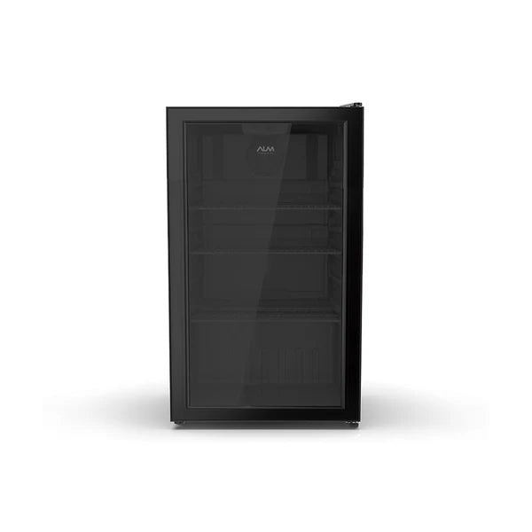 ALM 100L Black Showcase Showcase Refrigerator