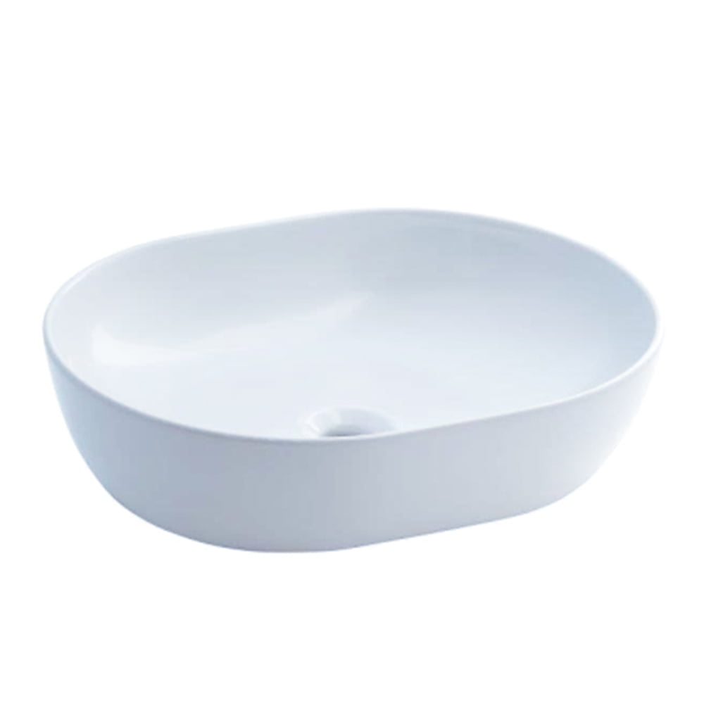 Alto White Countertop Wash Basin