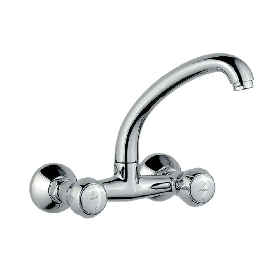 Wall-Mounted Sink Mixer with Swinging Spout – AQT-CHR-3309